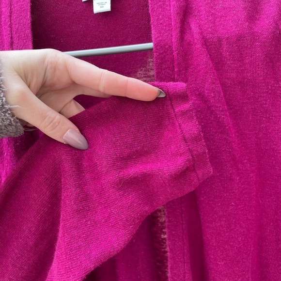 J Jill Linen blend oversized cardigan - Picture 3 of 5